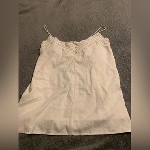 Cute white tank top